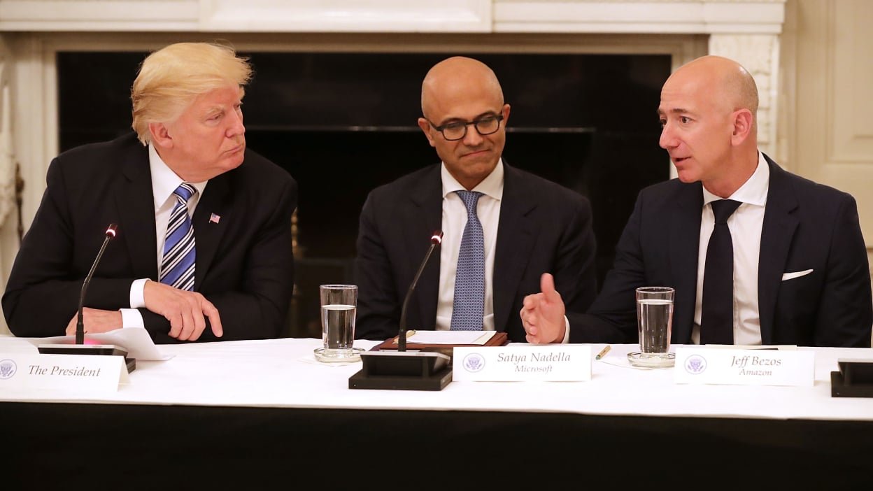 Donald Trump is worried about Amazon for all the wrong reasons